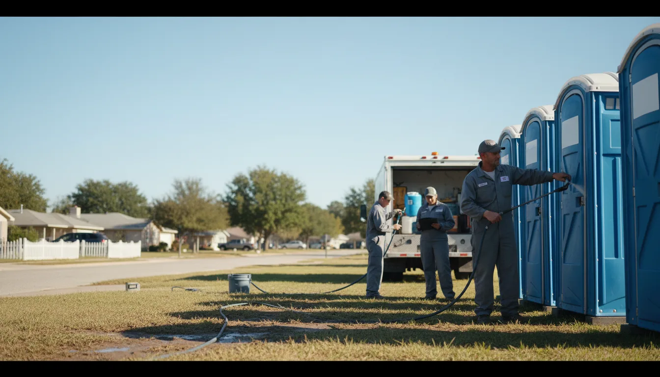 Long-Term Portable Toilet Rental in Clinton, OH near me